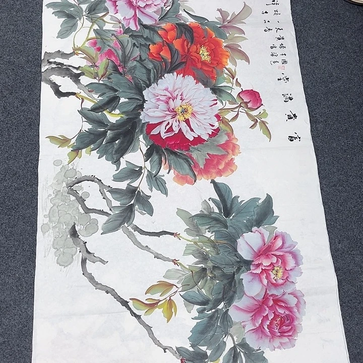 国画宣纸国画纯手绘作品