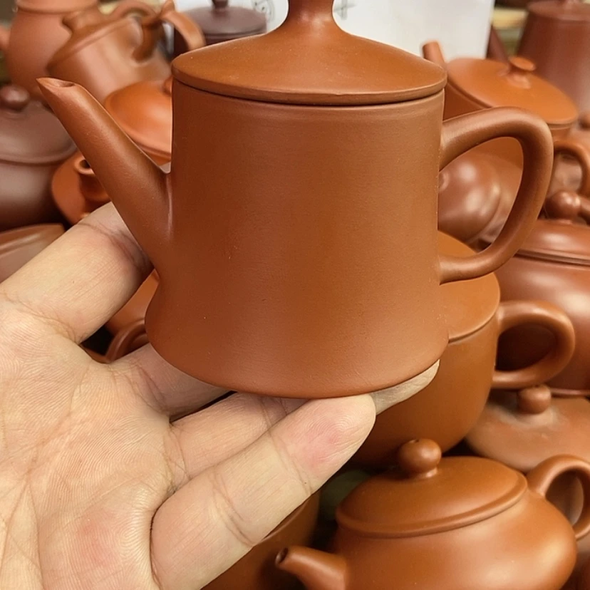 【闪购商品】茶壶朱泥125c c