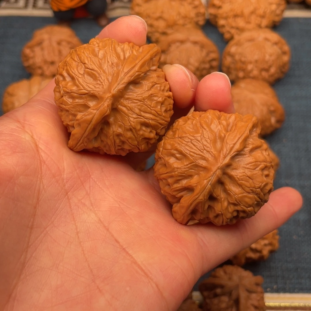 文玩核桃把件44全品肉宫灯