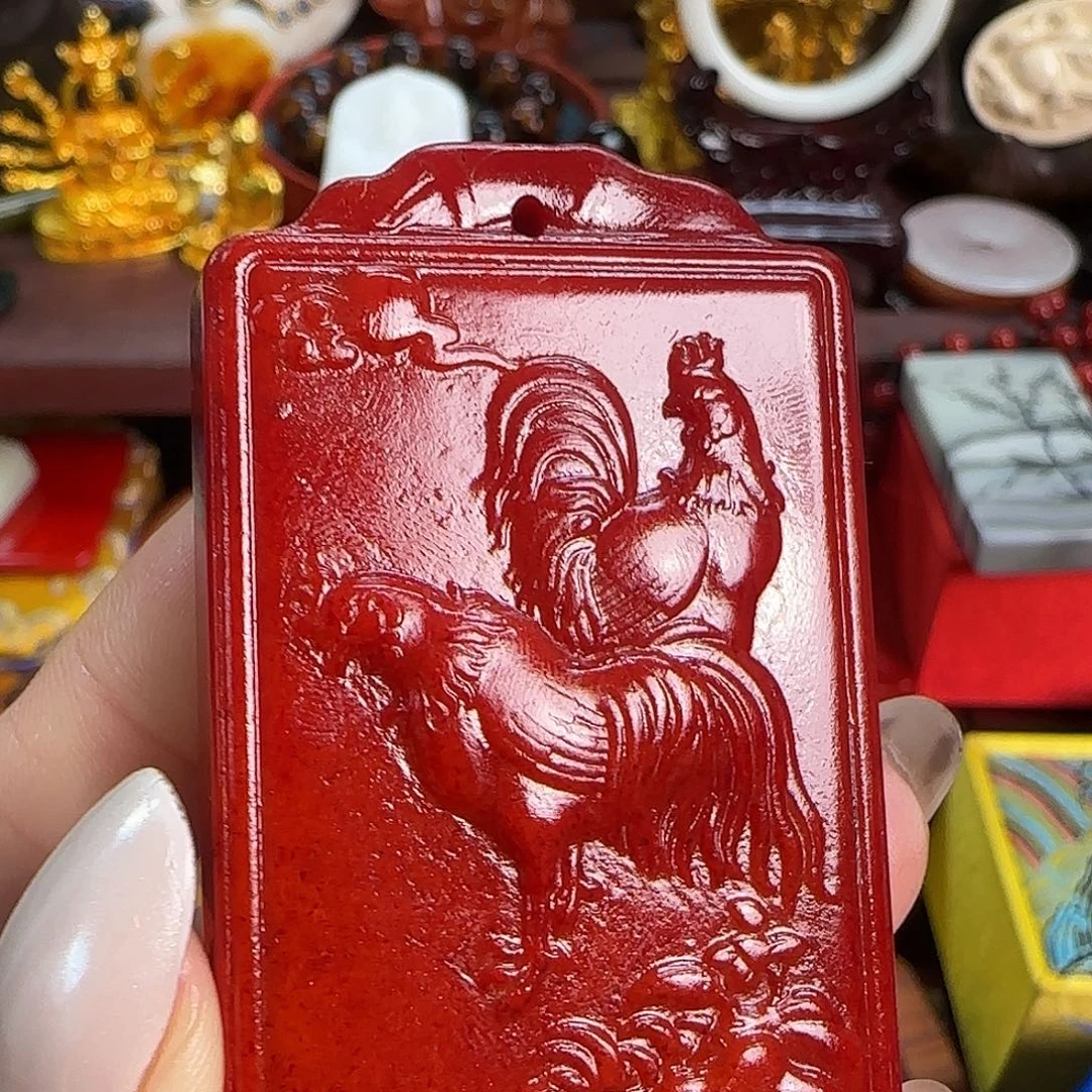 织绣卓玛推荐高货精品羊脂红