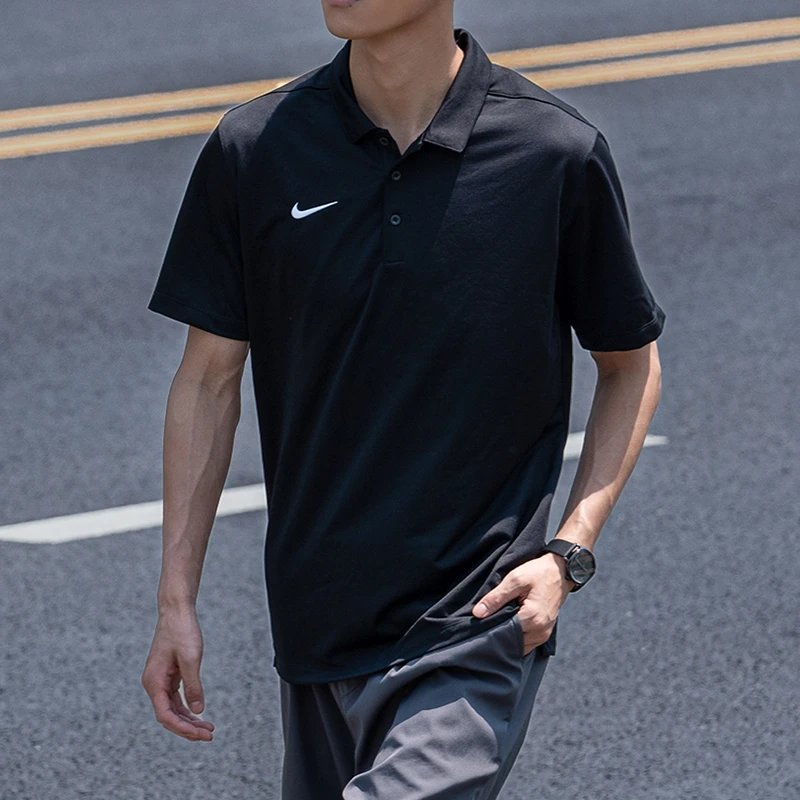 NIKE耐克翻领短袖男2025夏季新款运动服快干透气POLO衫T恤IB8831