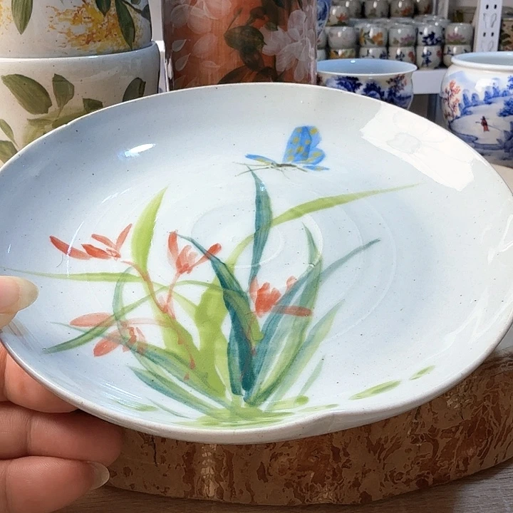 小****景德镇陶瓷手工手绘碟子