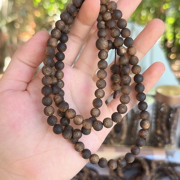 弘***茶沉香沉香碎屑卡七圆珠多圈