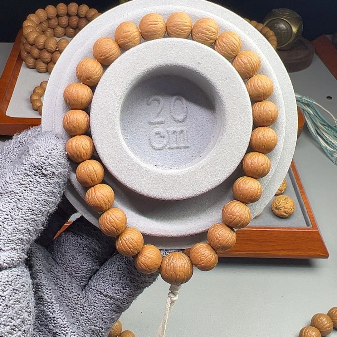 文***总手串猴头核桃原皮无修11同城凤羽手持