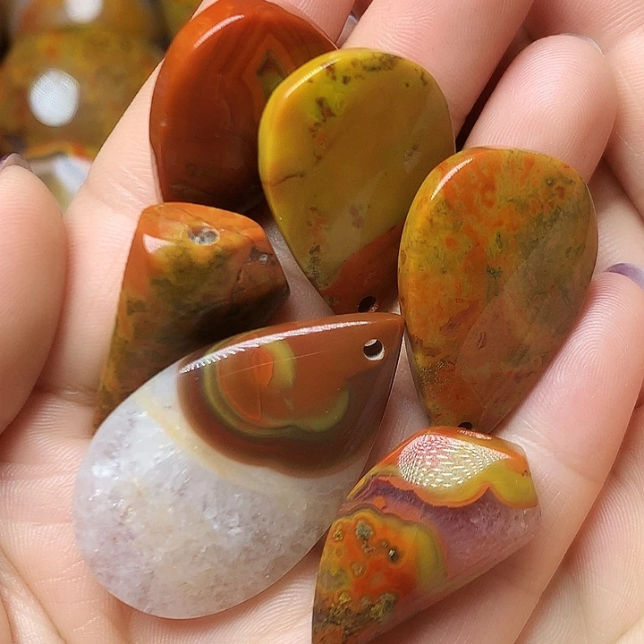 玛瑙/玉髓未镶嵌手链