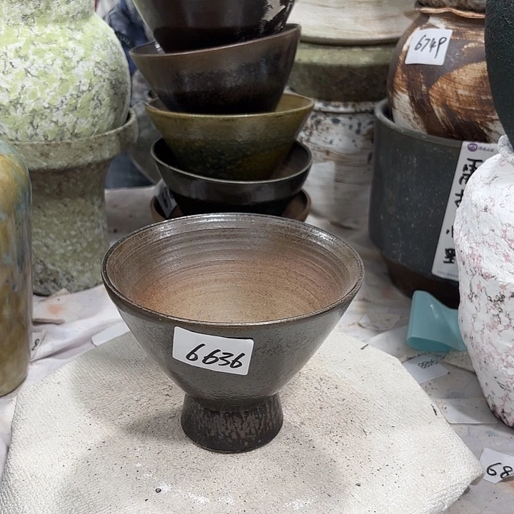 摆件高11，口13，无孔6636