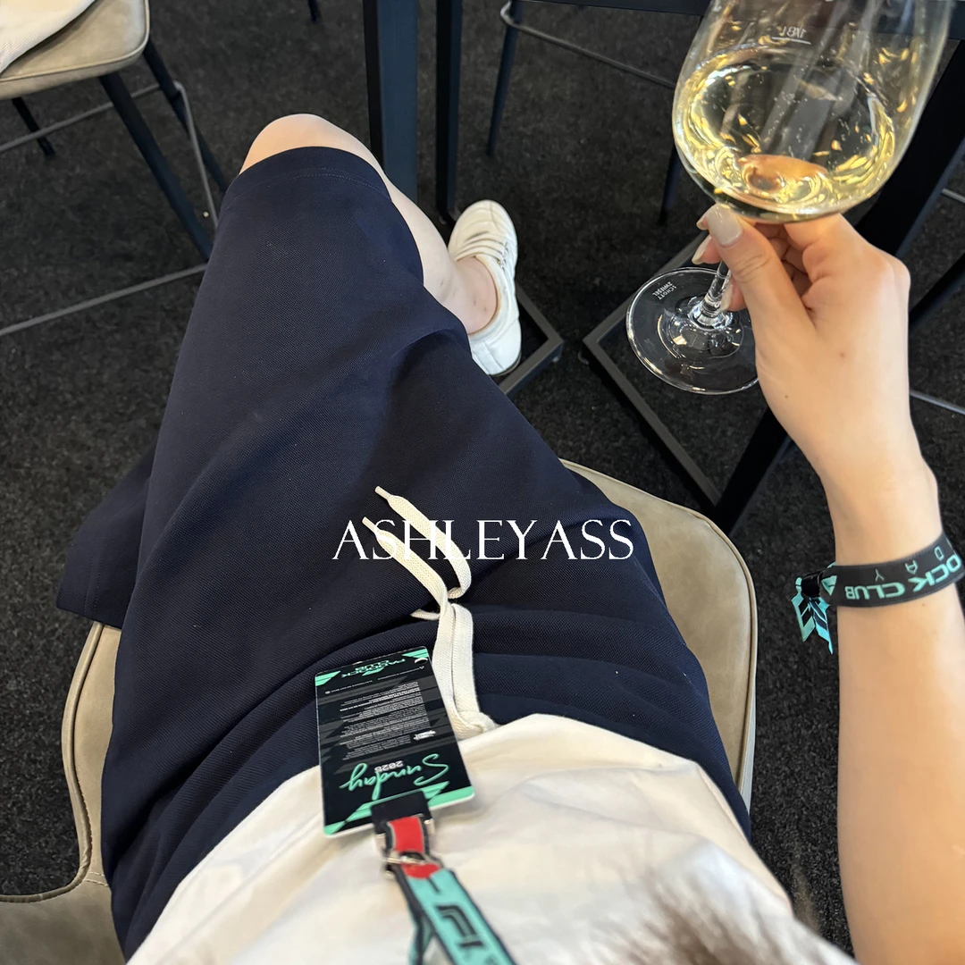 ashleyass“活力”三片织物结构空气夹层显瘦小A版半裙LSQ250307W