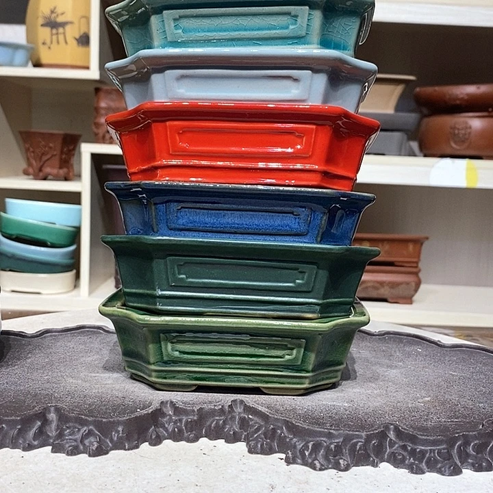 紫砂花盆桐*兮瑕疵4-14-11。。。（20）