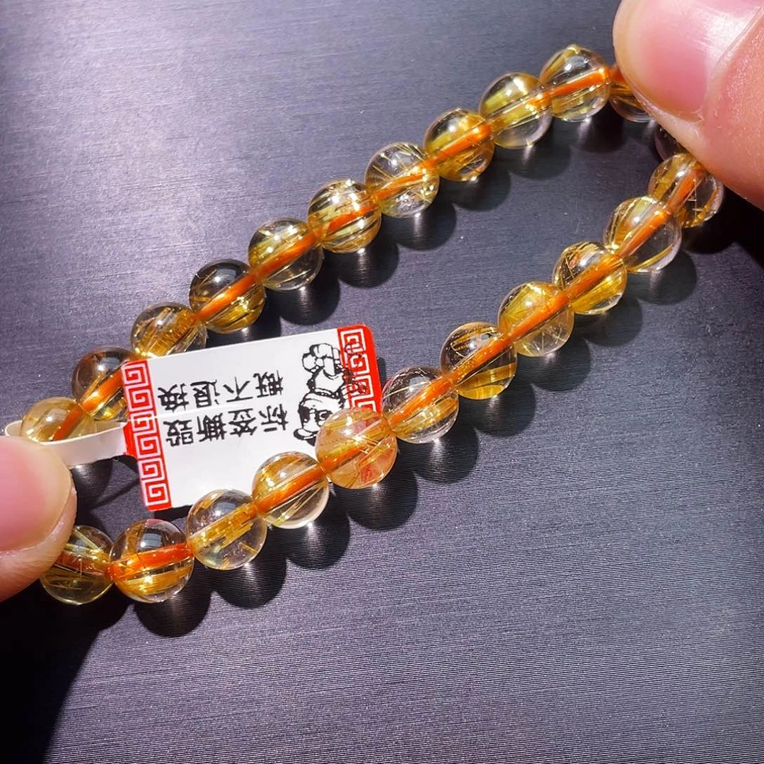 水晶手链未镶嵌钛晶