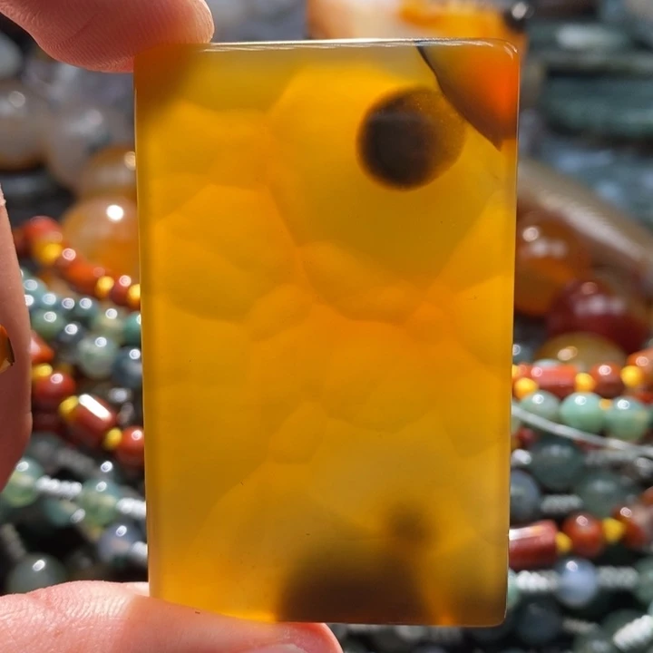 【闪购商品】玛瑙/玉髓颈饰未镶嵌老**o