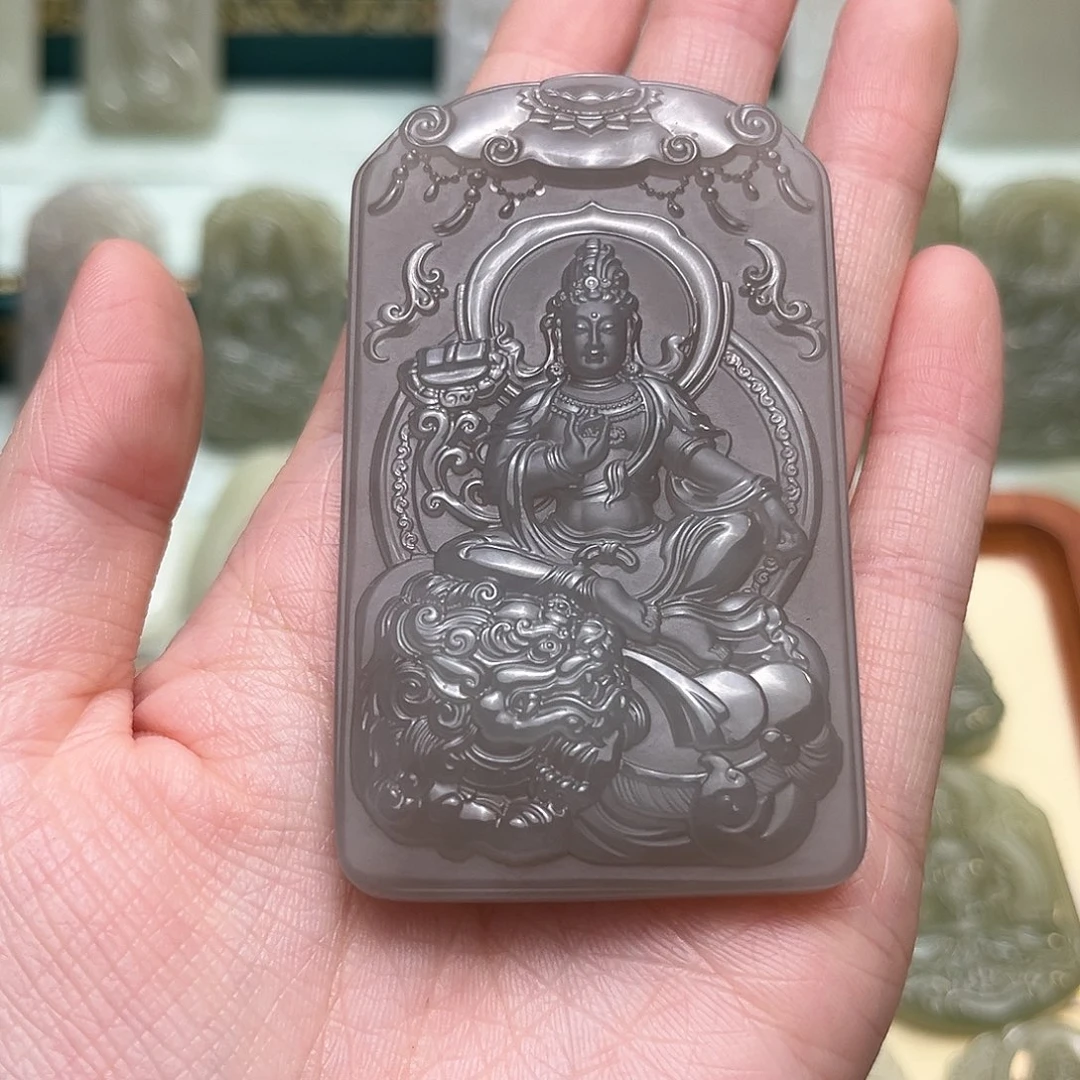 达***溜和田玉未镶嵌颈饰