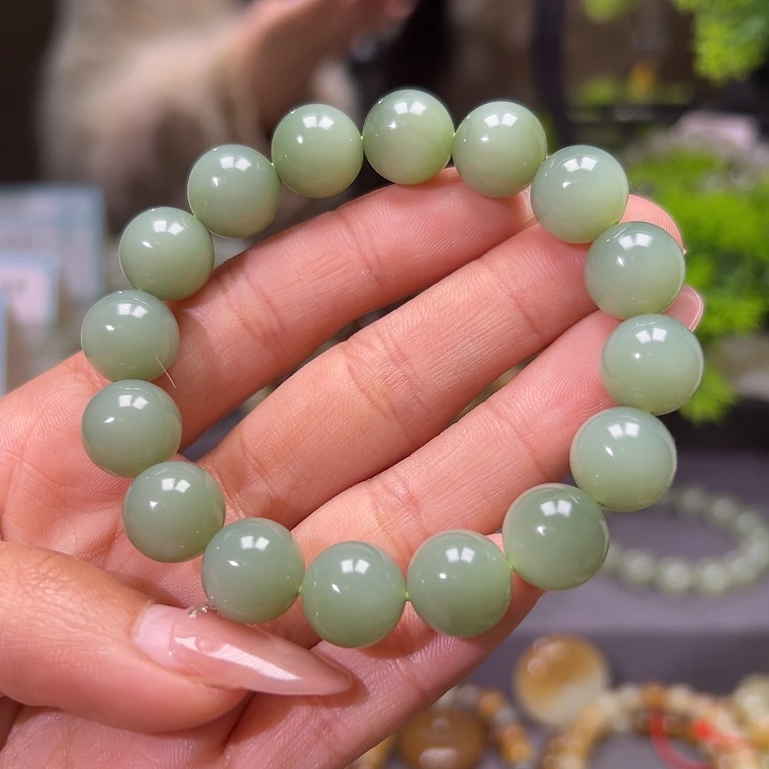 和田玉未镶嵌手串