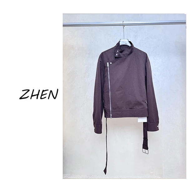 【ZHEN】25K01256 2025新款外套气质时尚百搭休闲设计师女款