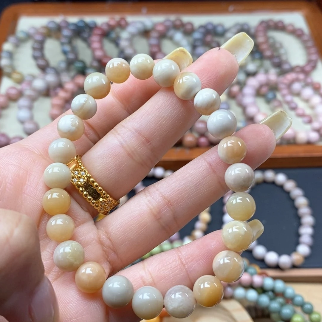 石英质玉手链未镶嵌哈***呵