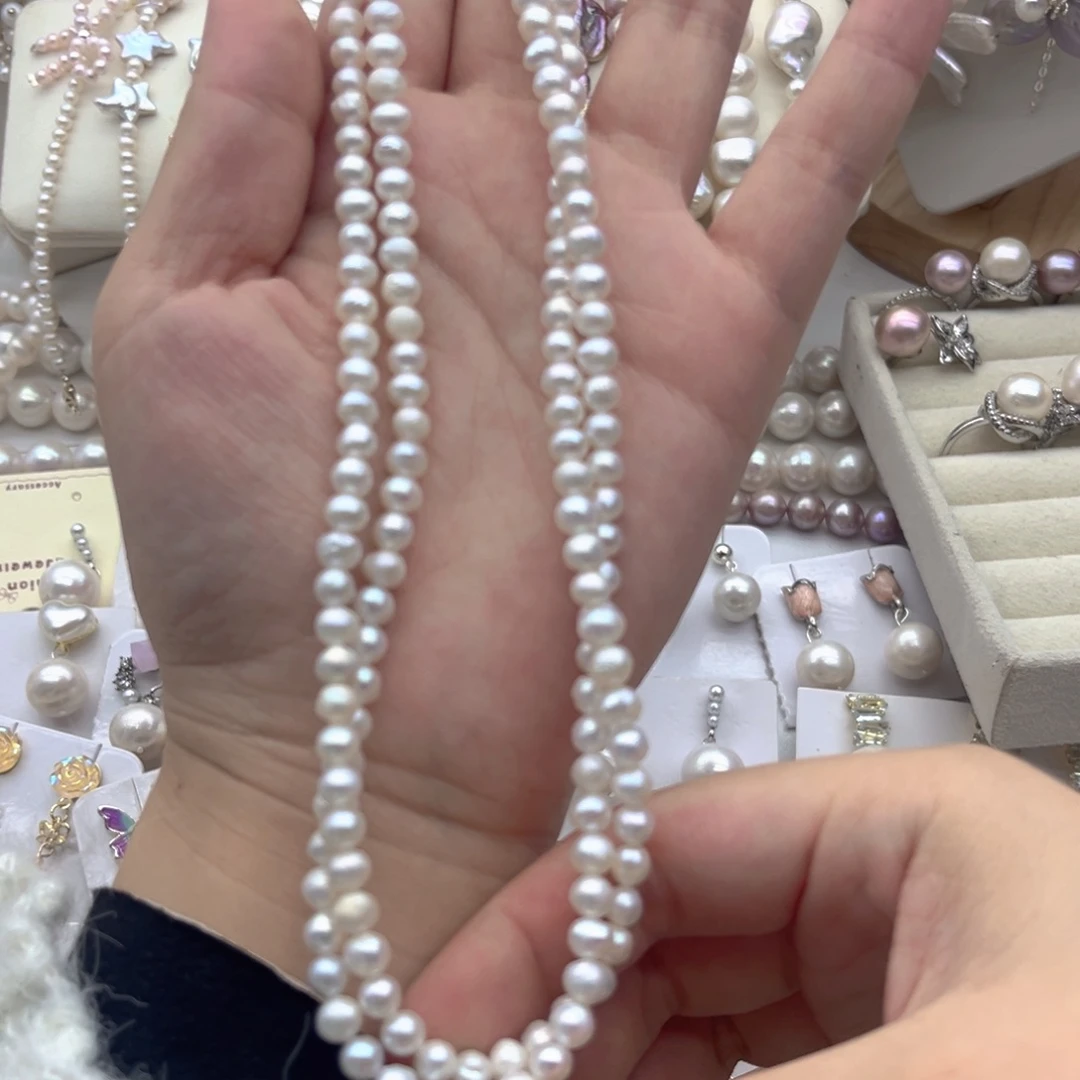 颈饰未镶嵌淡水珍珠