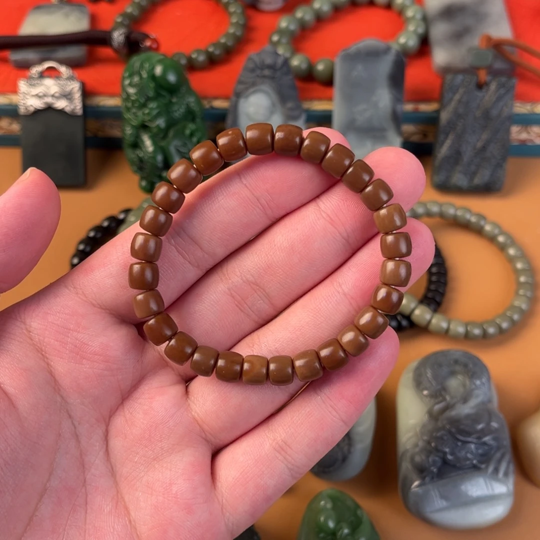 和田玉手链未镶嵌