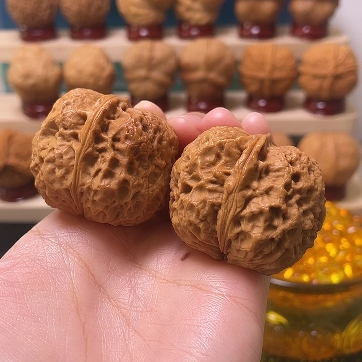 文玩核桃吊坠门墩24