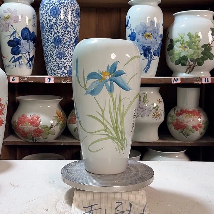 瓶大萝卜玉兰新款陶瓷陶瓷