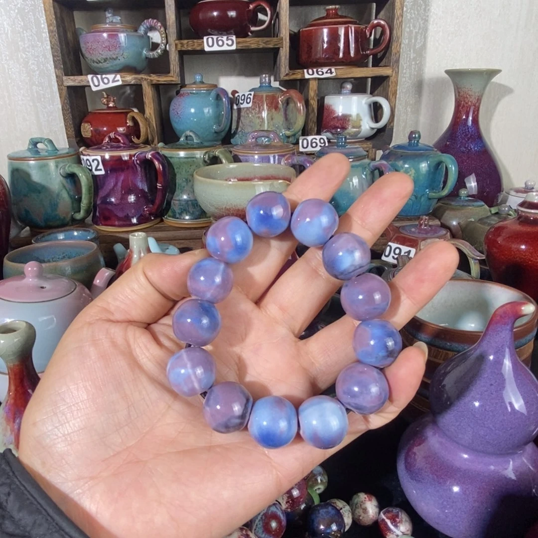 水***秀中国神后钧瓷茶具处理