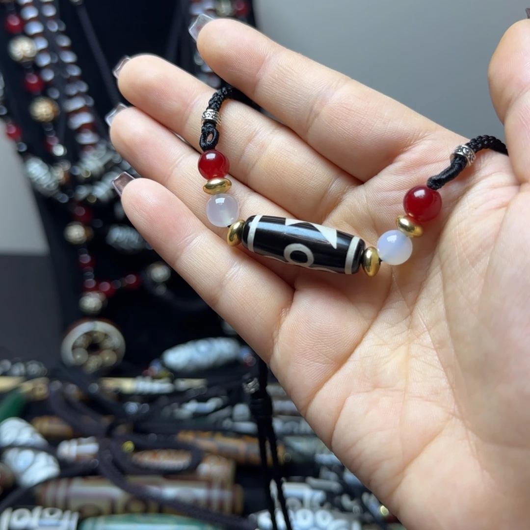 玛瑙/玉髓合金颈饰