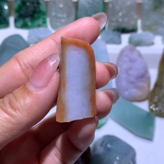 翡翠散珠翡翠边角料