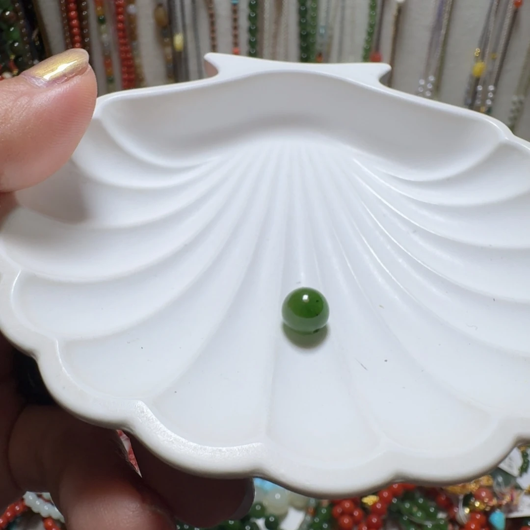 和田玉（碧玉）珠宝奇石未镶嵌菠*