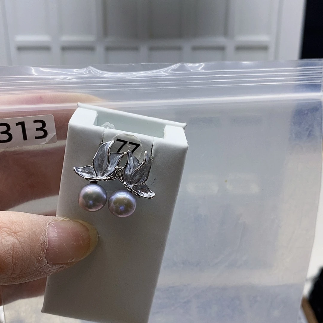 颈饰合金淡水珍珠