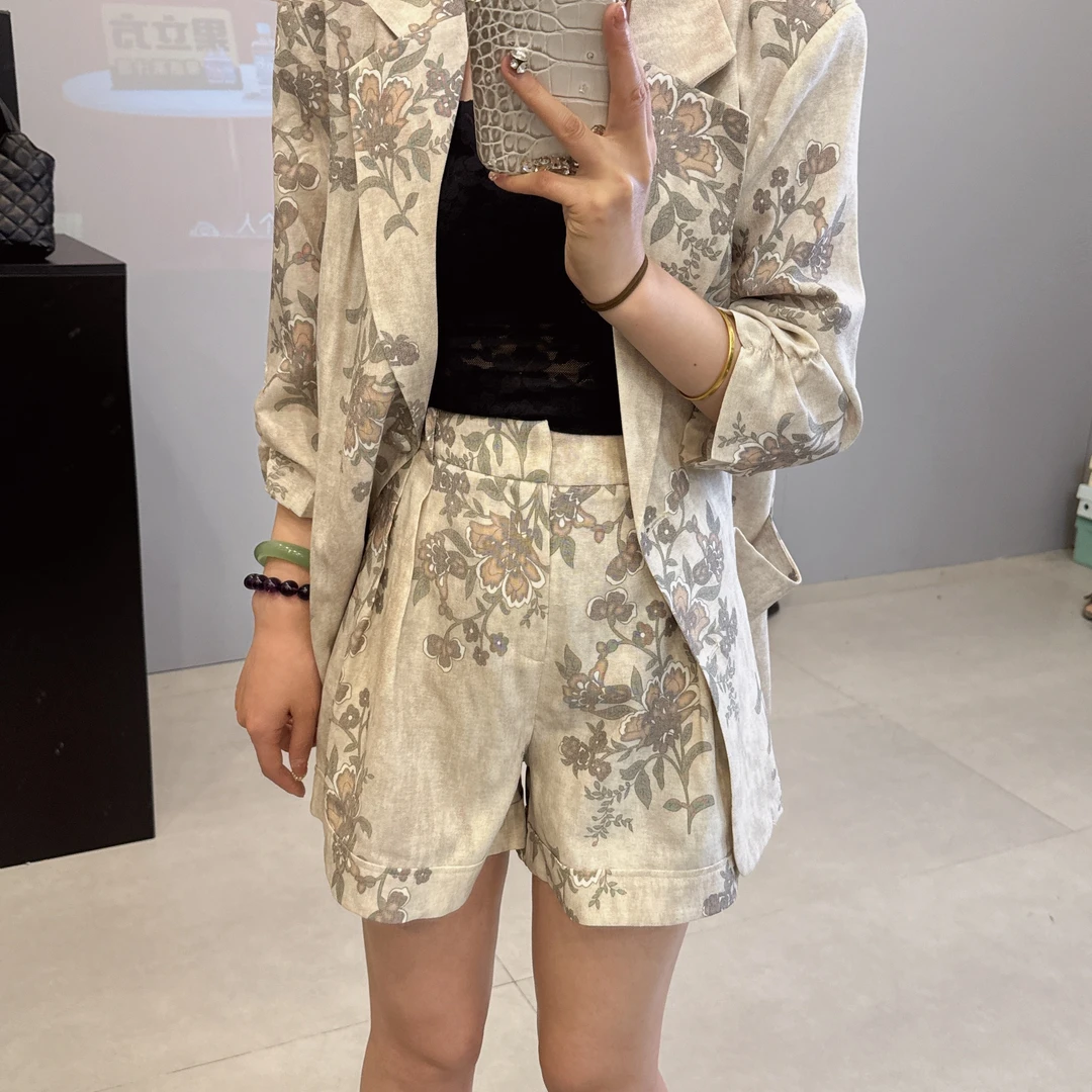 韩版东大门提花时尚休闲百搭潮流短裤