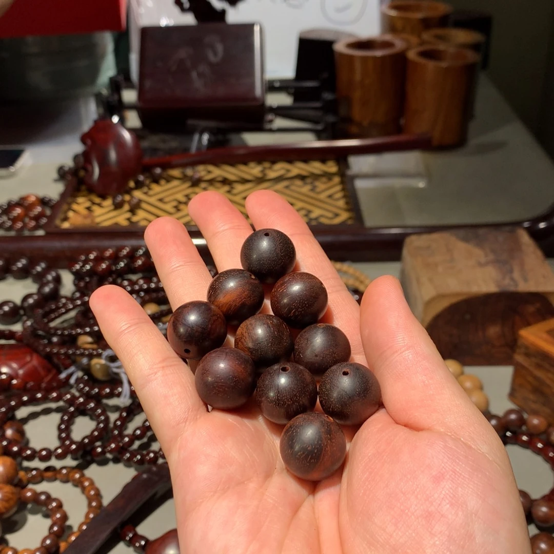 令***冲小叶紫檀手串/手链1.8