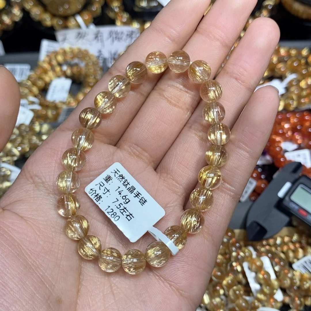 水晶手链未镶嵌财****贝琪