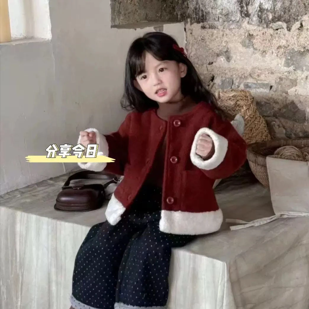 女童韩版拼接断码外套特价NO退换