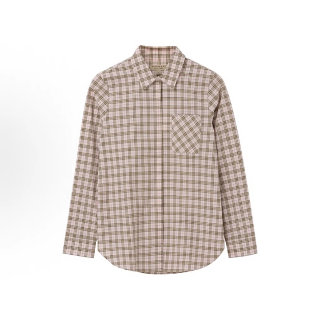 99新 BURBERRY/博柏利 格纹衬衫/UK6码/A02829