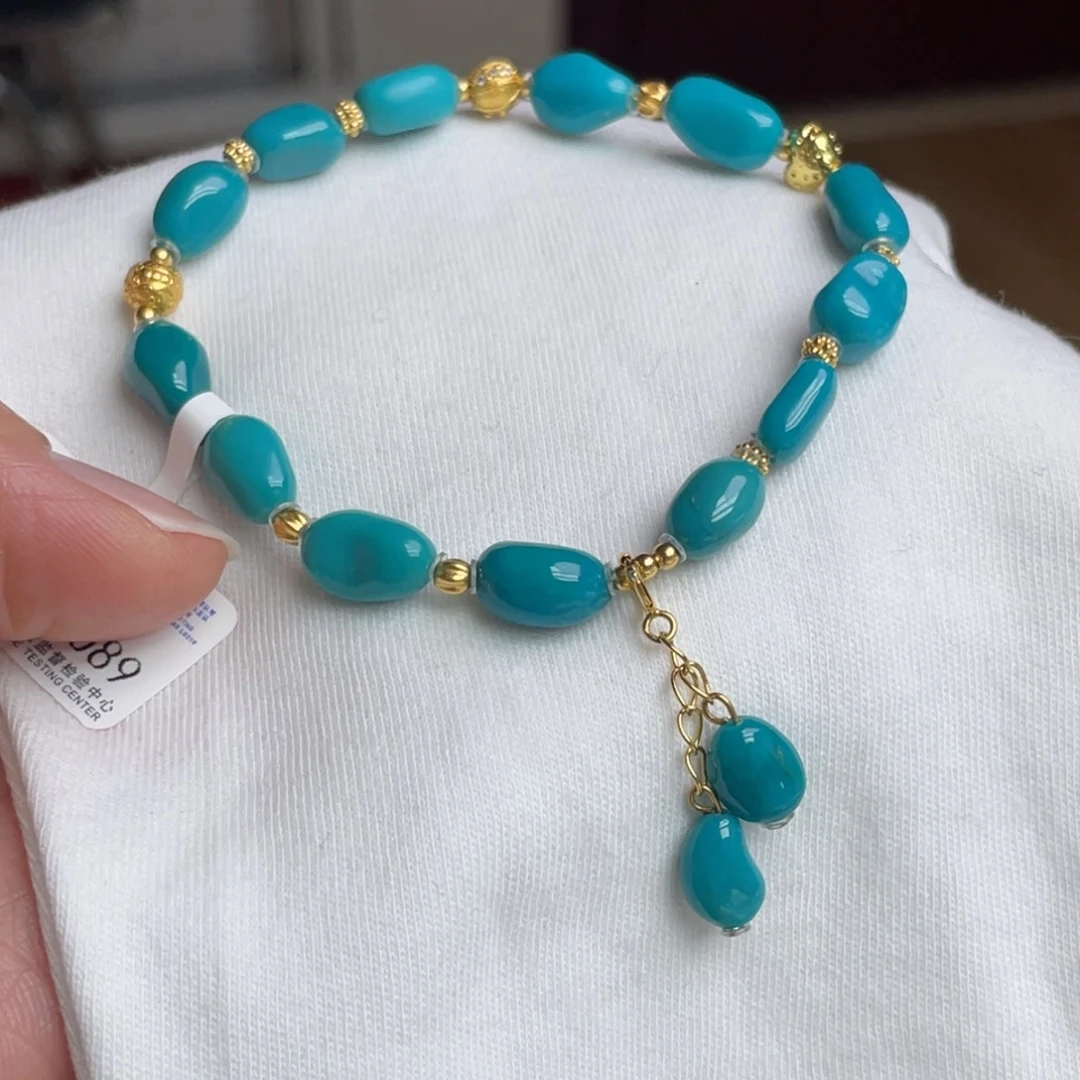 绿松石未镶嵌手链