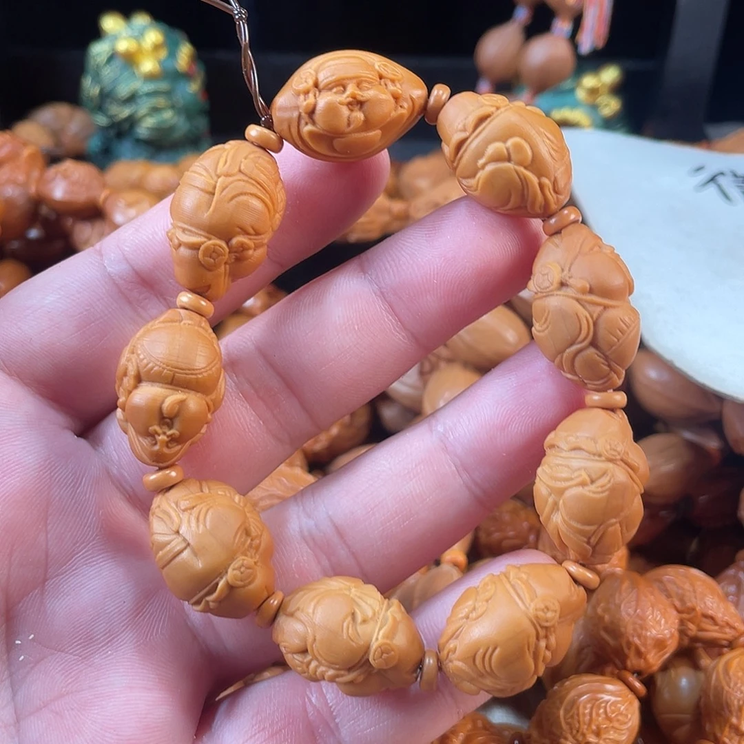 手串/手链橄榄核橄榄核雕工艺手串