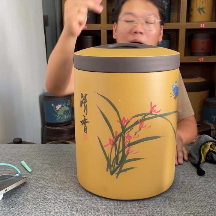 紫砂茶叶罐茶叶罐