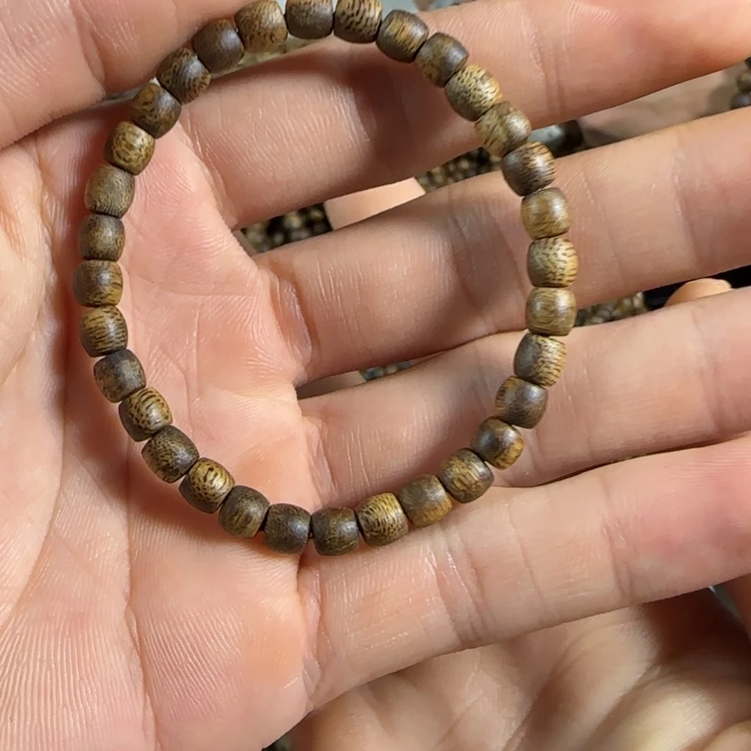 奇楠沉香手串鼓珠5左右 2.6g