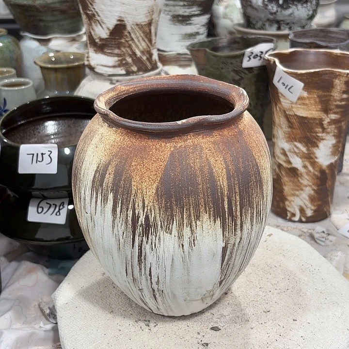 摆件景德镇有孔6782