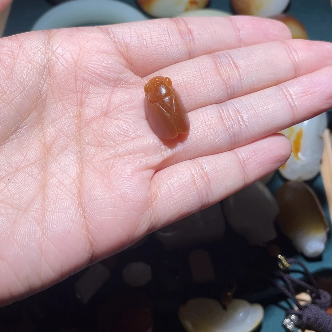 铁***子和田玉未镶嵌颈饰