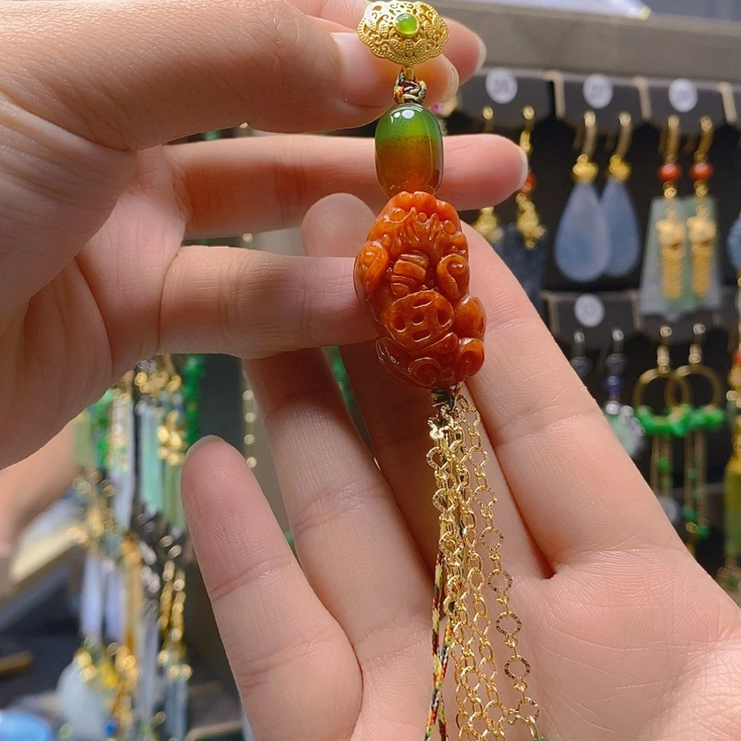 颈饰未镶嵌翡翠翡翠