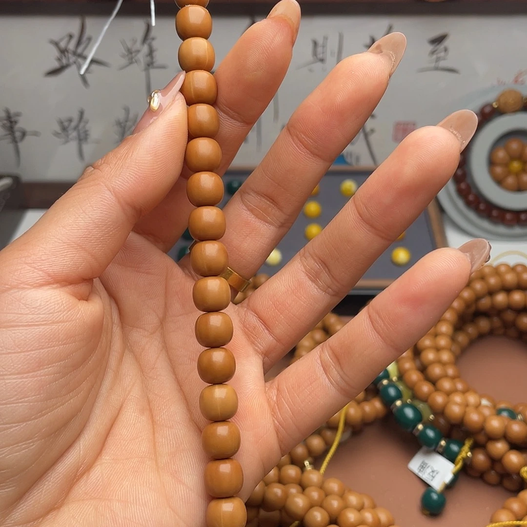 老***也吊坠猴头核桃手串