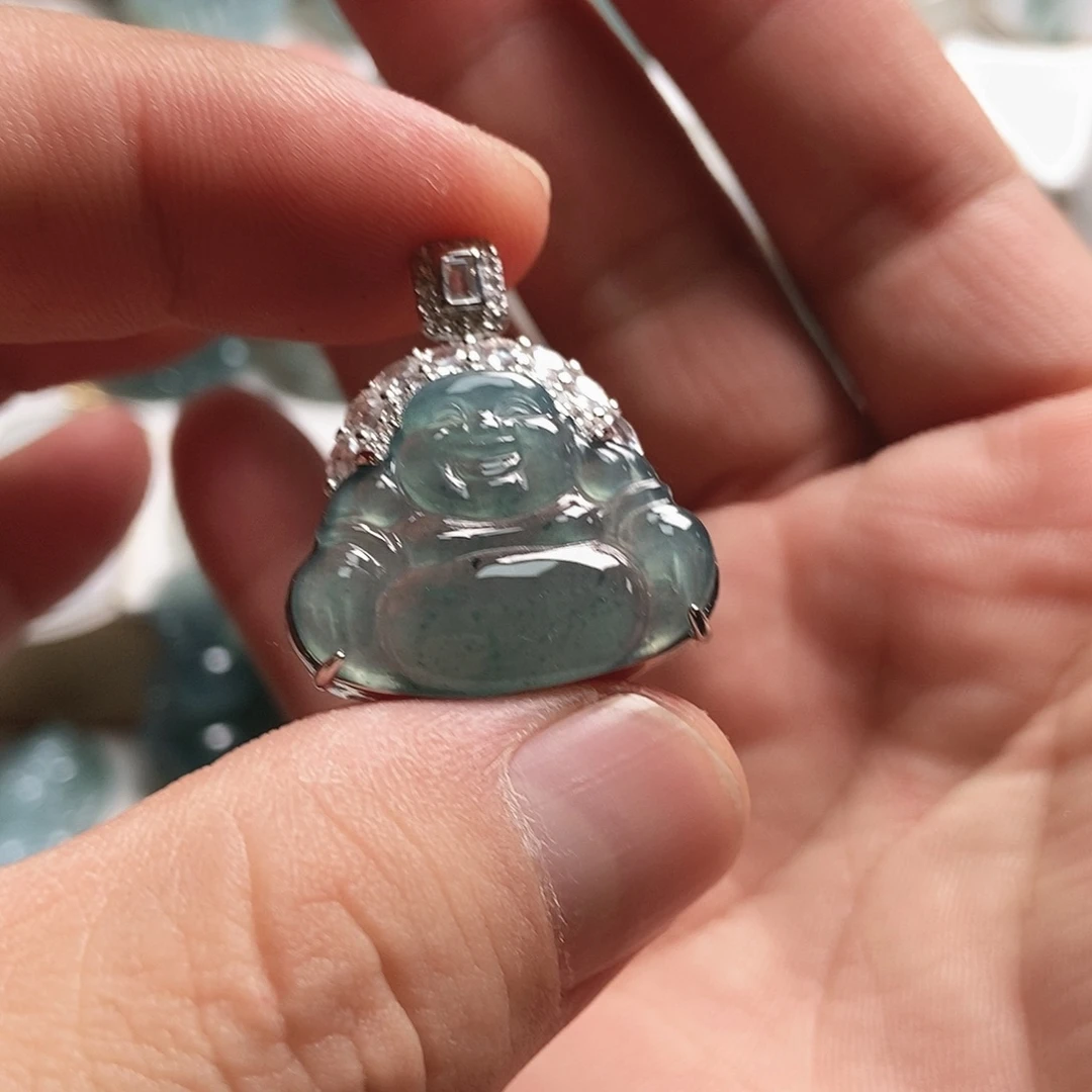 翡翠未镶嵌颈饰翡翠佛公
