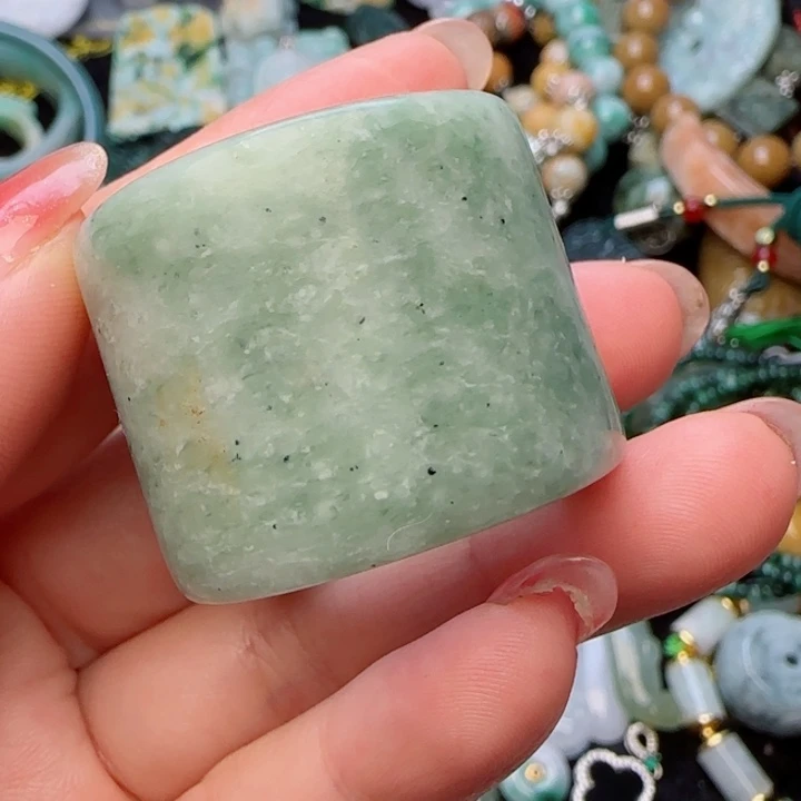 翡翠戒圈未镶嵌天然A货29