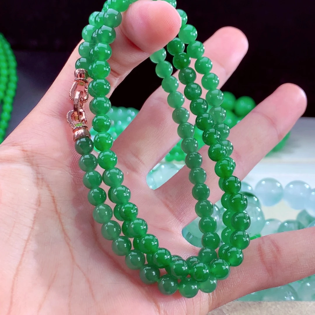 未镶嵌手串翡翠翡翠