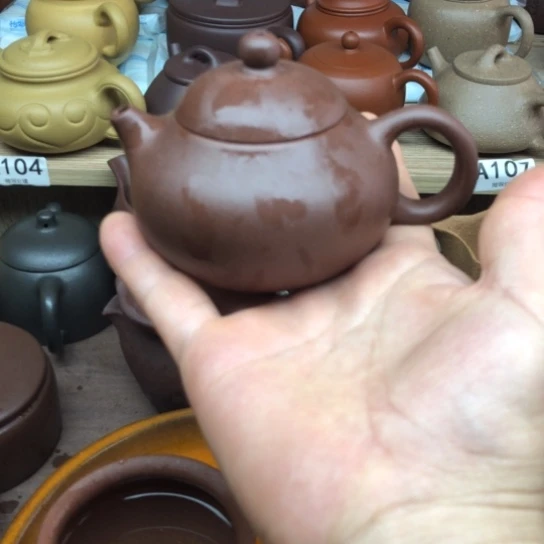 茶壶紫砂紫泥文但170豪升左右