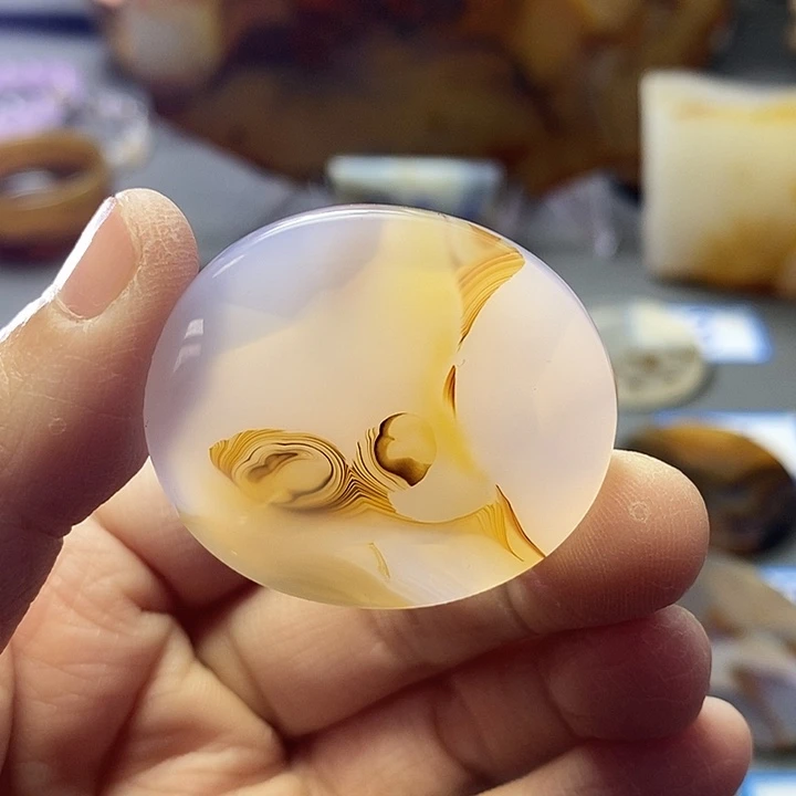 玛瑙/玉髓未镶嵌珠宝半成品22
