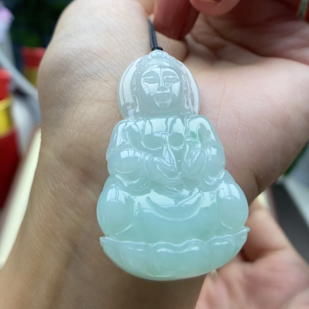 颈饰未镶嵌翡翠吊坠25