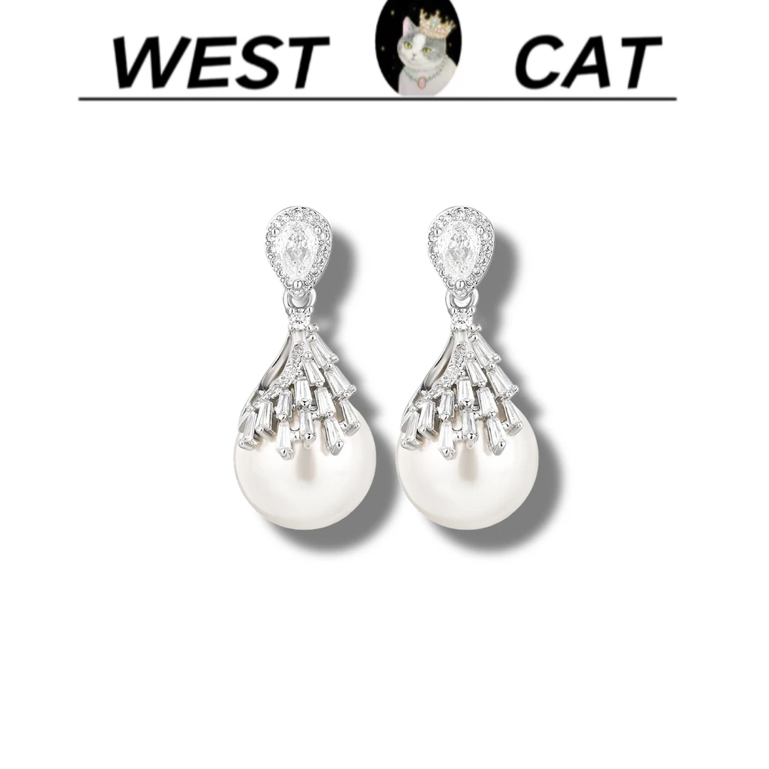 外货高品高奢耳钉V-8496