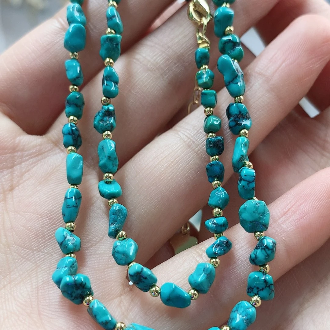 未镶嵌绿松石珠宝奇石