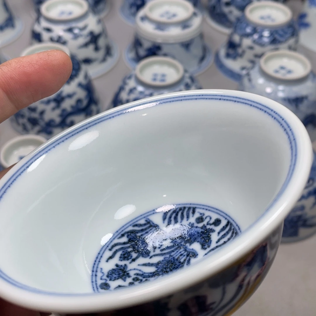 杯子悠**得景德镇陶瓷现代手工陶瓷茶具