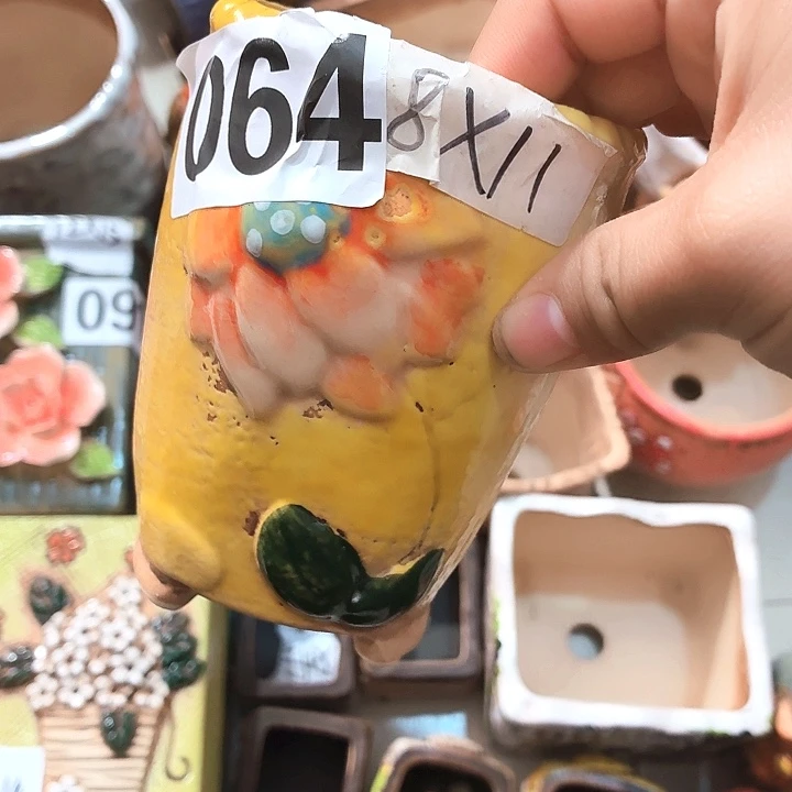 多肉花盆满15包邮